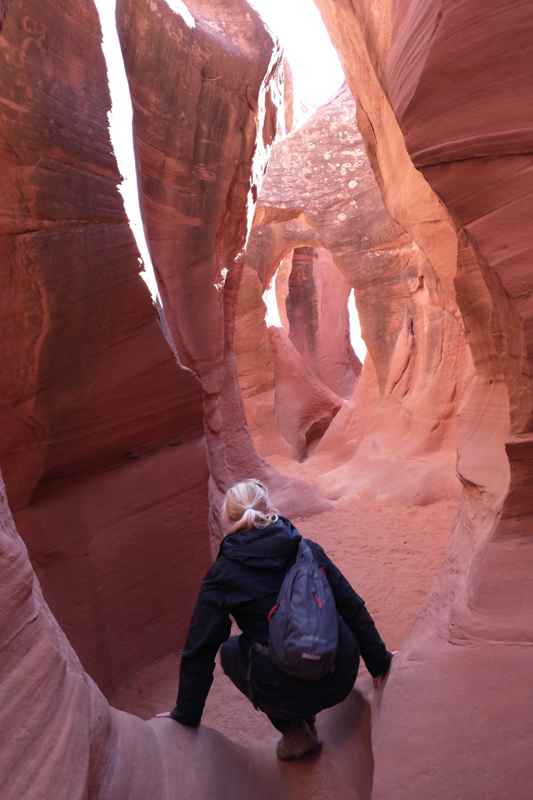 Peek-A-Boo Slot Canyon