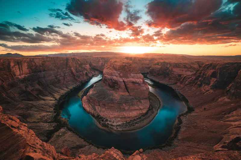 Hélicoptère Horseshoe Bend