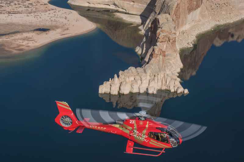 Hélicoptère Lake Powell