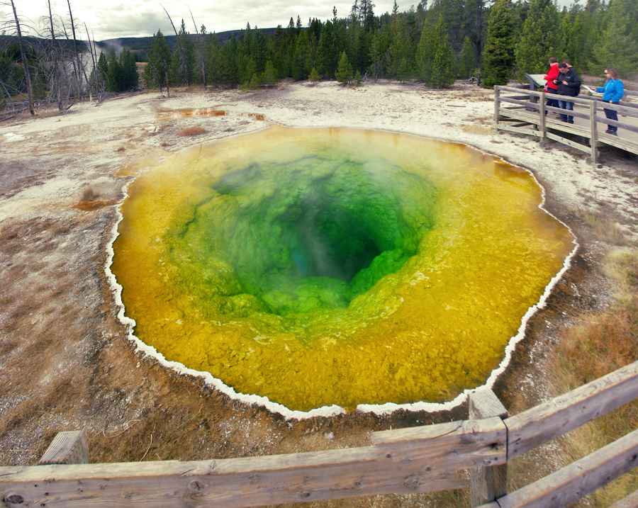 Morning Glory Yellowstone