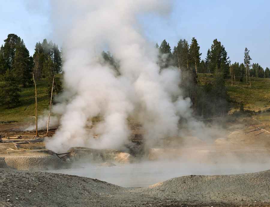 Mud Geyser