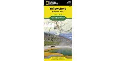 National Geographic Trails Illustrated Map Yellowstone