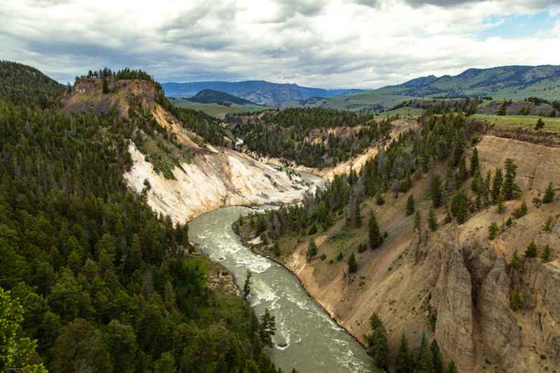 Calcite Springs overlook