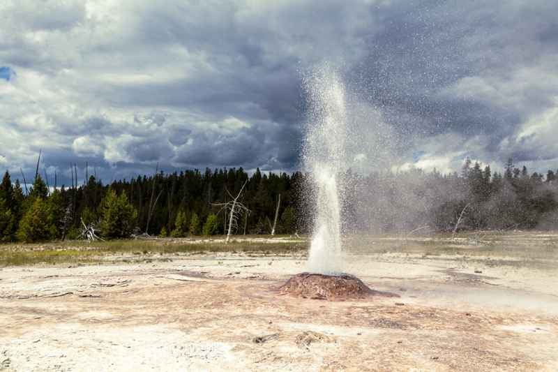 Pink Cone Geyser