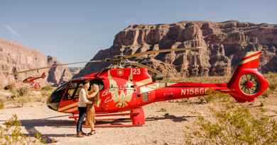 Course de Las Vegas King of Canyon au coucher du soleil