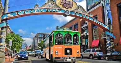 Visiter San Diego en trolley bus