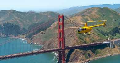 Aventure en hélicoptère au Golden Gate